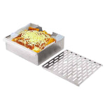 KickAss Stainless Steel Tray with Trivet for Portable Travel Ovens