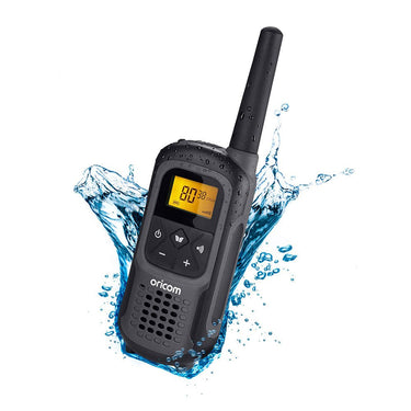 Oricom 2 Watt Waterproof Handheld UHF CB Radio Single Pack
